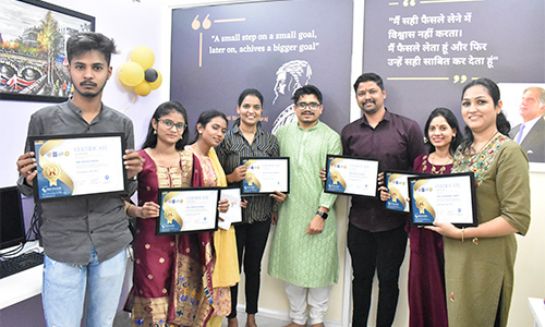 Students attending digital marketing workshop at Edigital Knowledge Academy